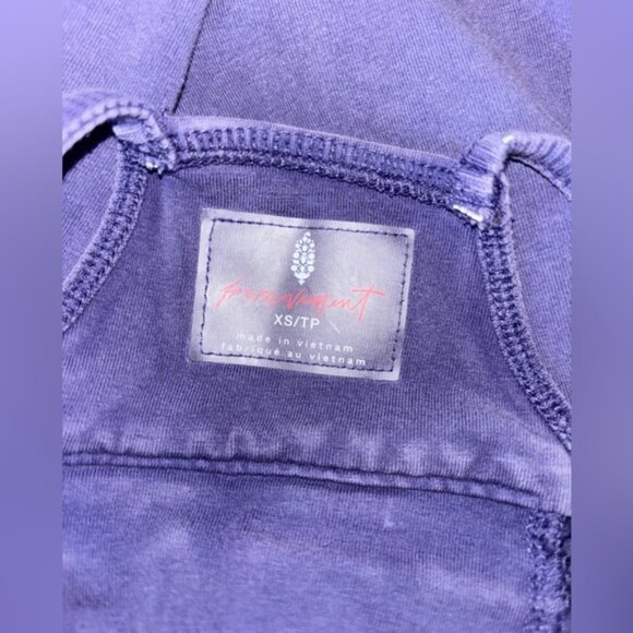 Free People FP Movement purple Hot Shot onesie size XS - Picture 2 of 3